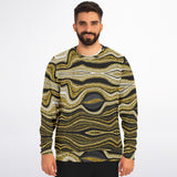 Gold Liquid Marble Sweatshirt