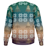 Metallic Christmas Tree Sweatshirt