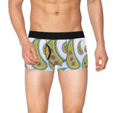 Paisley Pattern Boxer Briefs with Fly