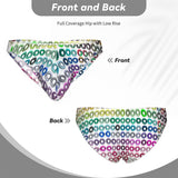 Men's Bikini Underwear Cheeerio Pattern