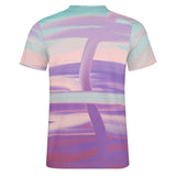 Unisex Gradient Paint Cotton T-Shirt