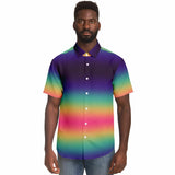 Iridescent Gradient Button Down Shirt