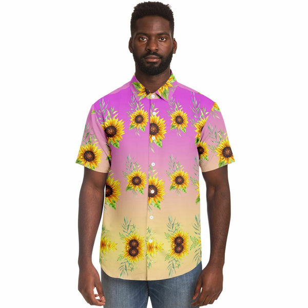 Sunflower Gradient Button Down Shirt
