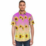 Sunflower Gradient Button Down Shirt