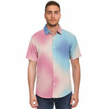 Psychedelic Gradient  Button Down Shirt