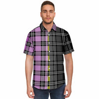 Pride Plaid Button Down Shirt