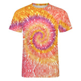 Multi-color Palette Tie Dye Cotton T-shirt 31