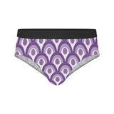 Rainbow Pattern Men's Mid Rise Briefs