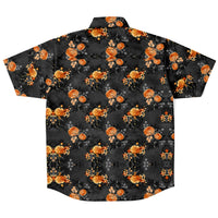 Gothic Floral Button Down