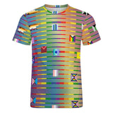 Mini Pride Flags Cotton T-Shirt