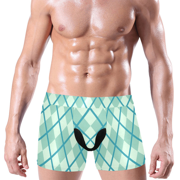 Argyle Men's Elephant Pouch Boxer Briefs