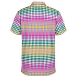 Gradient Polka Dot Polo