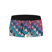 Leaf Pattern Boxer Briefs with Fly