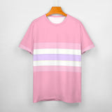 Color Palette Stripes Cotton T-shirt 40