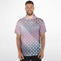 Geometric Star Polo Shirt