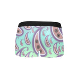 Paisley Pattern Boxer Briefs with Fly