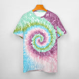 Multi-color Palette Tie Dye Cotton T-shirt 23