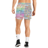 Cheerios Pattern Men's Mid-Length Casual Shorts