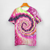 Multi-color Palette Tie Dye Cotton T-shirt 4