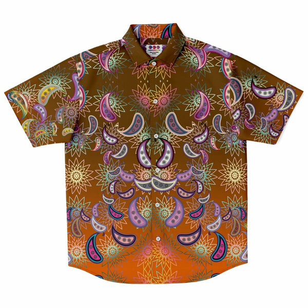 Mandala Paisley Button Down Shirt