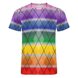 Rainbow Color Spectrum Pride Cotton T-Shirt
