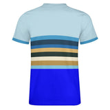 Color Palette Stripes Cotton T-shirt 23