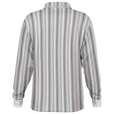 Multicolor Striped Sleeve Polo