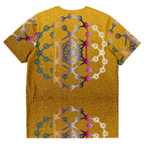 Gold Leaf Geometric T-shirt