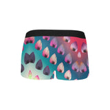 Leaf Pattern Boxer Briefs with Fly