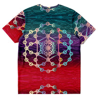 Color Fade Geometric T-shirt