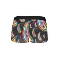 Paisley Pattern Boxer Briefs with Fly