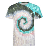 Multi-color Palette Tie Dye Cotton T-shirt 16
