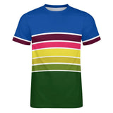 Color Palette Stripes Cotton T-shirt 55