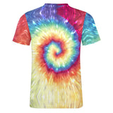 Multi-color Palette Tie Dye Cotton T-shirt 17
