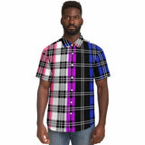 Pride Plaid Button Down Shirt