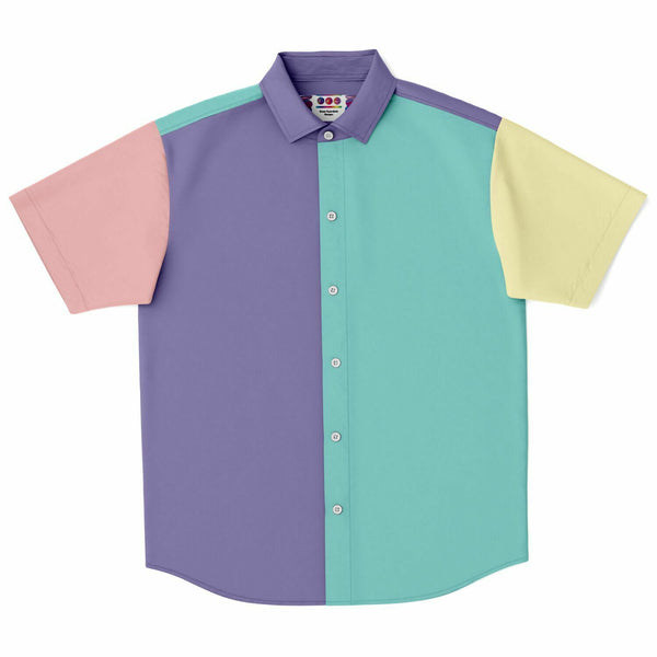 Pastel Color Palette Button Down Shirt