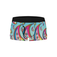 Paisley Pattern Boxer Briefs with Fly