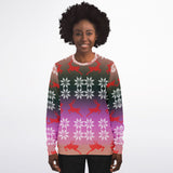 Reindeer Snowflake Sweatshirt