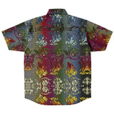 Linen Pattern Embossed Button Down Shirt 10