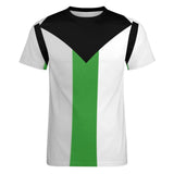 Pride V-neck Illusion Cotton T-Shirt