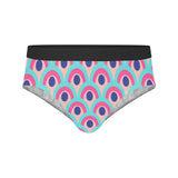 Rainbow Pattern Men's Mid Rise Briefs