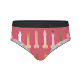 Dick Pattern Mid Rise Briefs