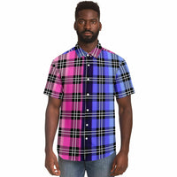 Pride Plaid Button Down Shirt