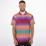 Gradient Polka Dot Polo