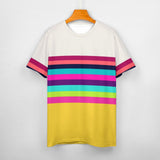Color Palette Stripes Cotton T-shirt 11