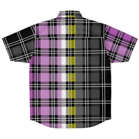 Pride Plaid Button Down Shirt