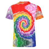 Rainbow Pride Tie Dye Cotton T-Shirt 2