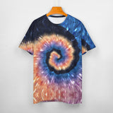Multi-color Palette Tie Dye Cotton T-shirt 15