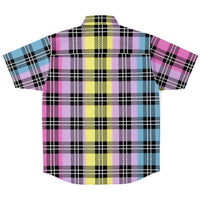 Pride Plaid Button Down Shirt