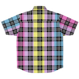 Pride Plaid Button Down Shirt